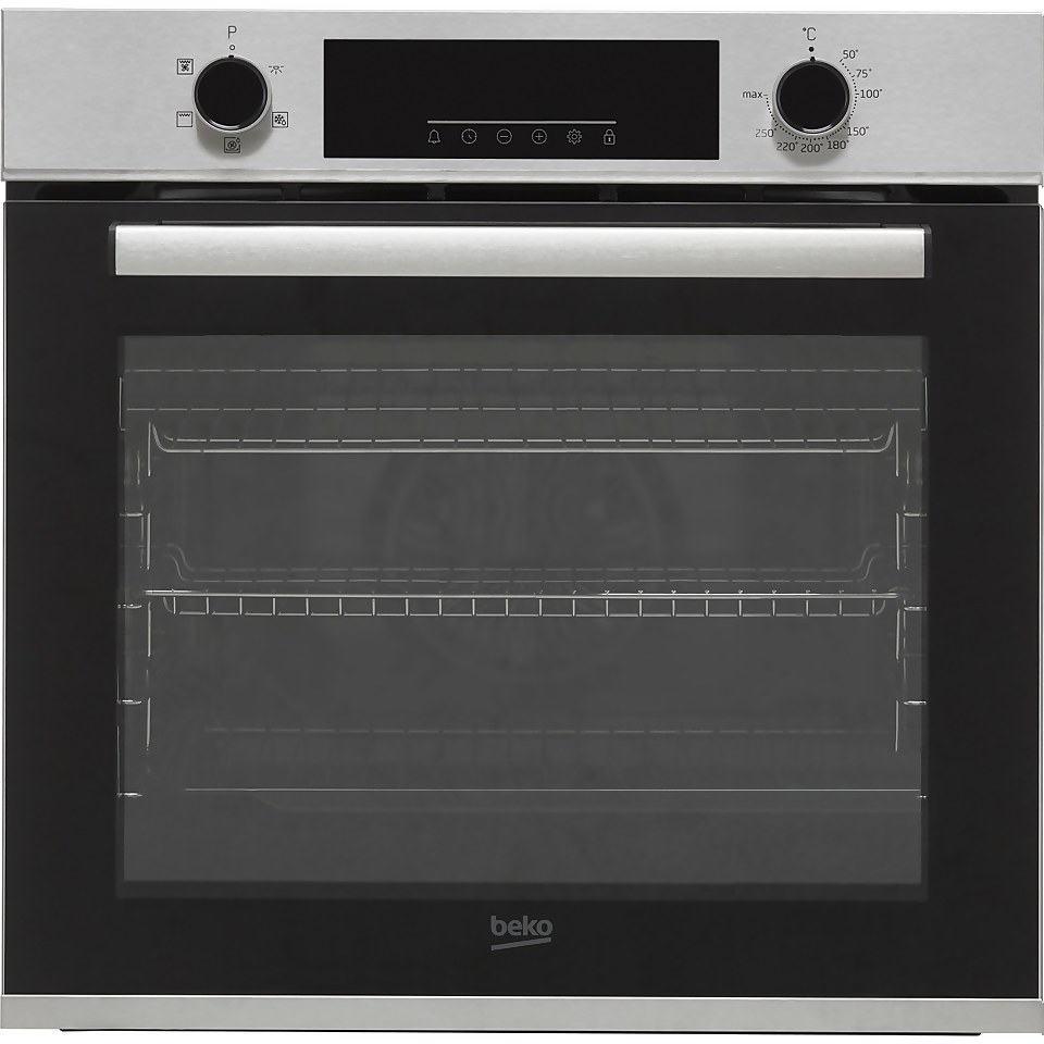 Beko AeroPerfect RecycledNet BBRIF22300X Built In Electric Single Oven - Stainless Steel
