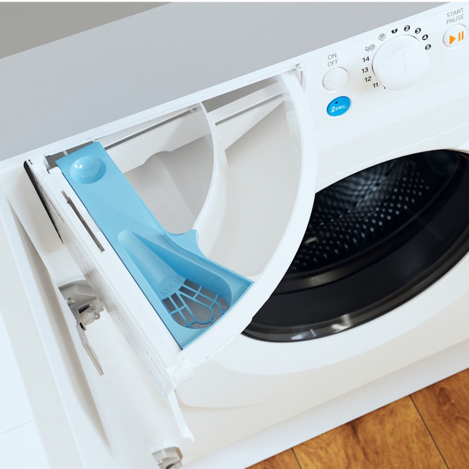 Indesit BIWDIL75125UKN Integrated 7Kg / 5Kg Washer Dryer with 1200 rpm - White