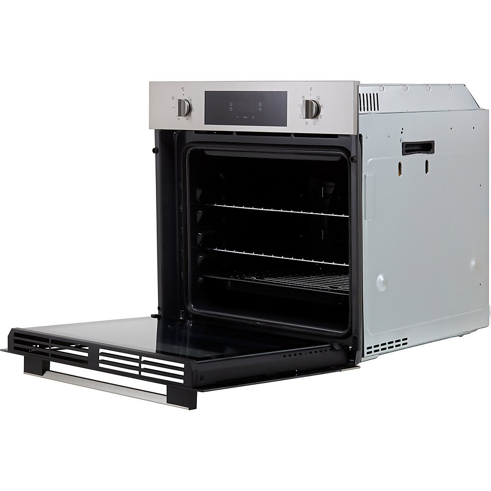 Hoover H-OVEN 300 PHC3B25CXHH64DCT Built In Electric Single Oven and Ceramic Hob Pack - Stainless Steel