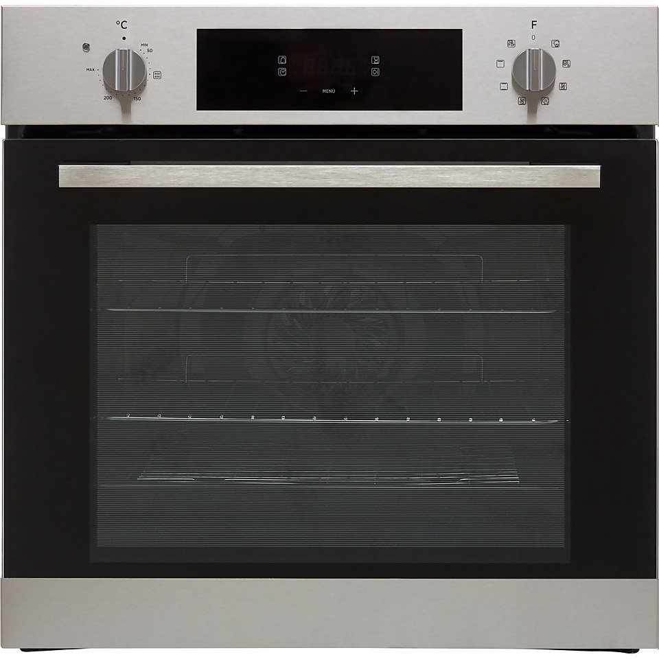 Hoover H-OVEN 300 PHC3B25CXHH64DCT Built In Electric Single Oven and Ceramic Hob Pack - Stainless Steel