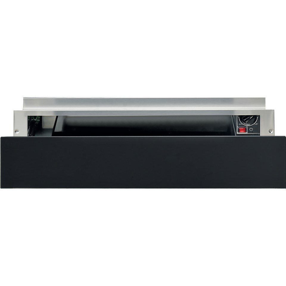 Hotpoint WD914NB Built In Warming Drawer - Black