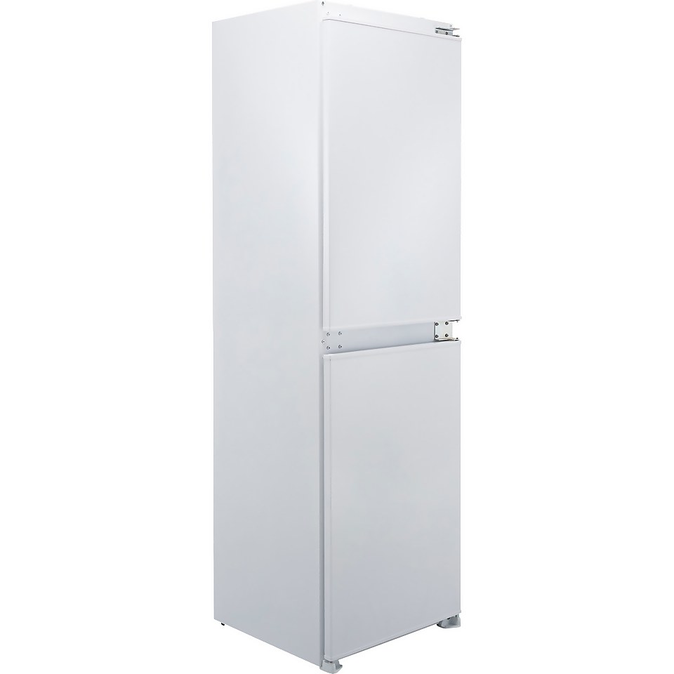 Hotpoint HBC185050F1 Integrated 50/50 Frost Free Fridge Freezer with Sliding Door Fixing Kit - White