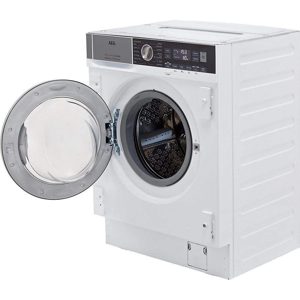 AEG L7WC8632BI Integrated 8Kg / 4Kg Washer Dryer with 1600 rpm - White