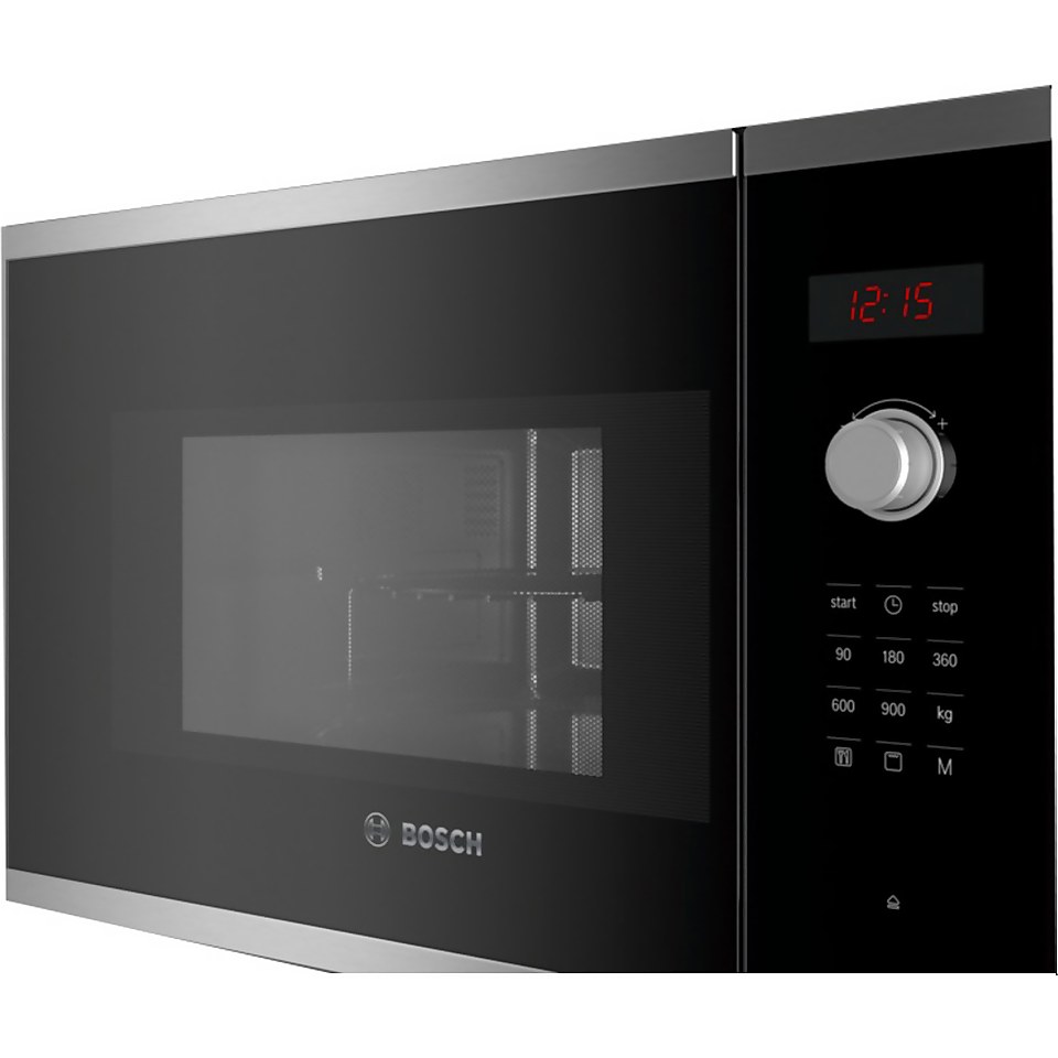 Bosch Serie 4 BEL553MS0B Built In Microwave With Grill - Stainless Steel