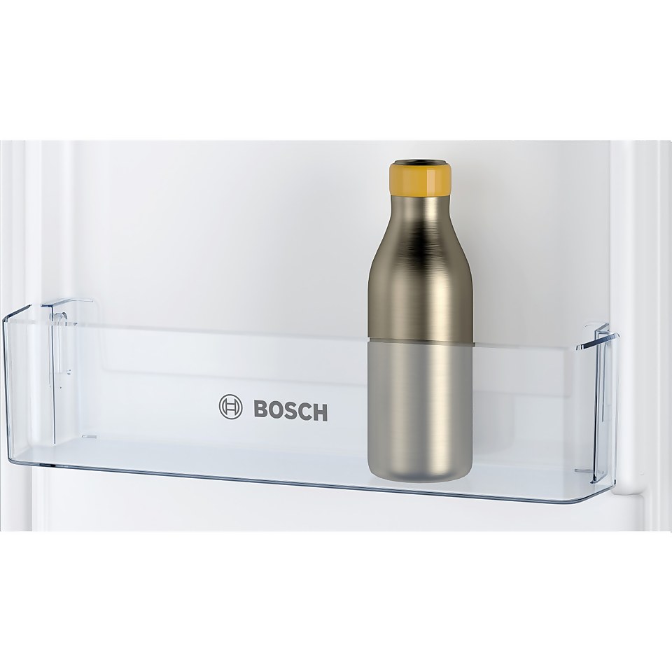 Bosch Serie 2 KIN85NSF0G Integrated 50/50 Frost Free Fridge Freezer with Sliding Door Fixing Kit - White