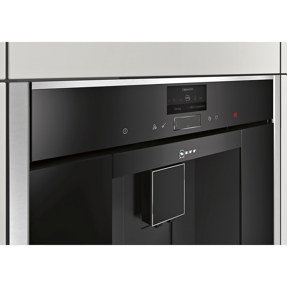 NEFF N90 C17KS61H0 Wifi Connected Built In Bean to Cup Coffee Machine