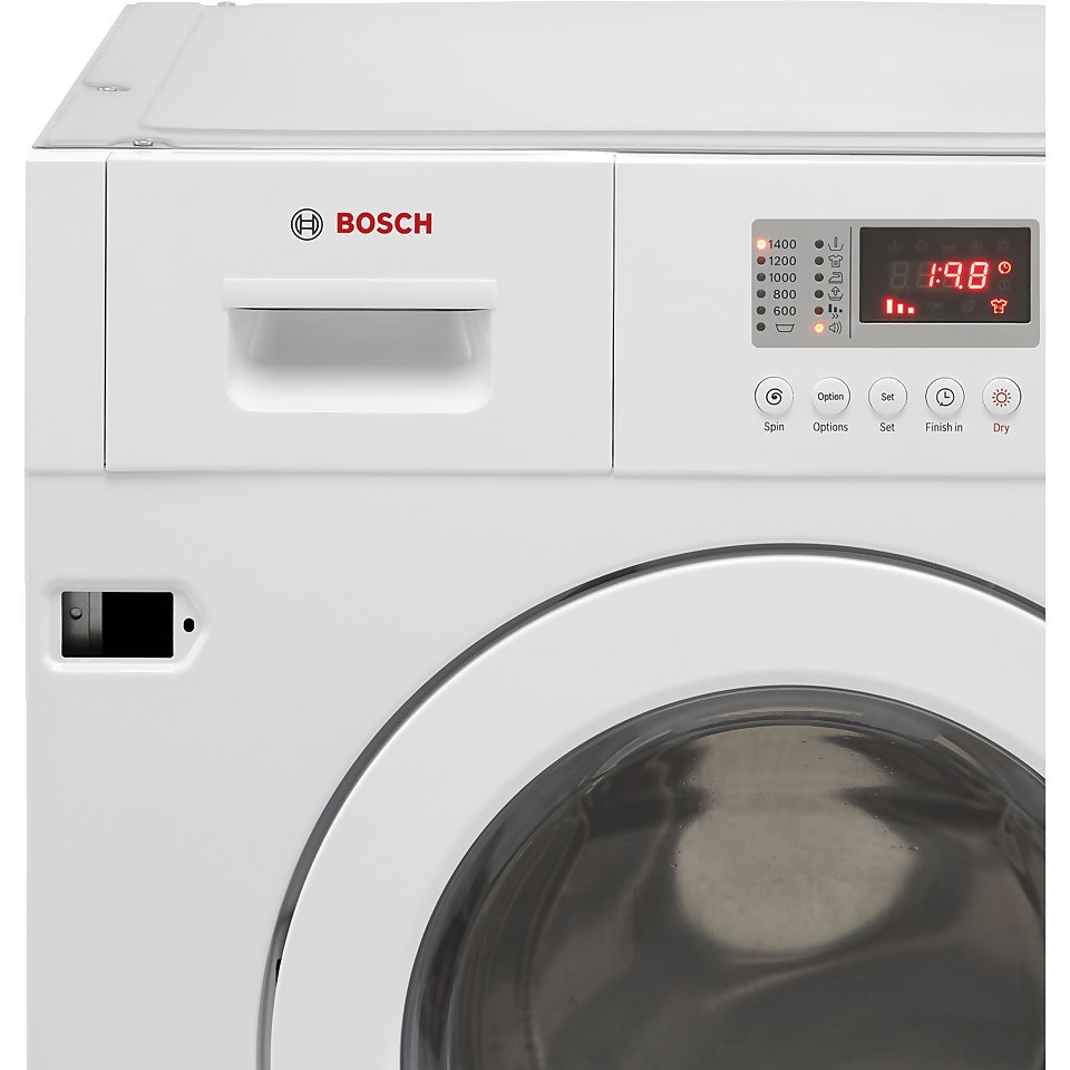 Bosch Serie 4 WKD28352GB Integrated 7Kg / 4Kg Washer Dryer with 1355 rpm - White
