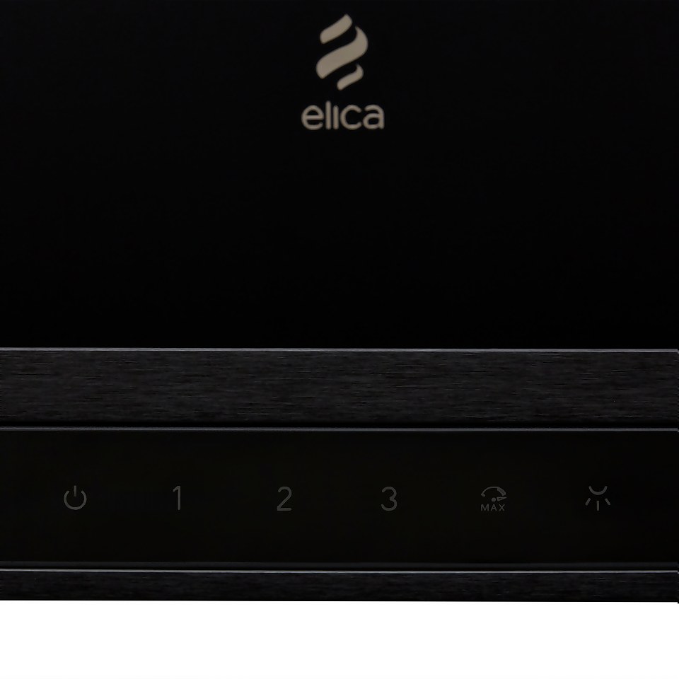 Elica ADELEMATT BLK60 60cm Chimney Cooker Hood Matte Black Homebase