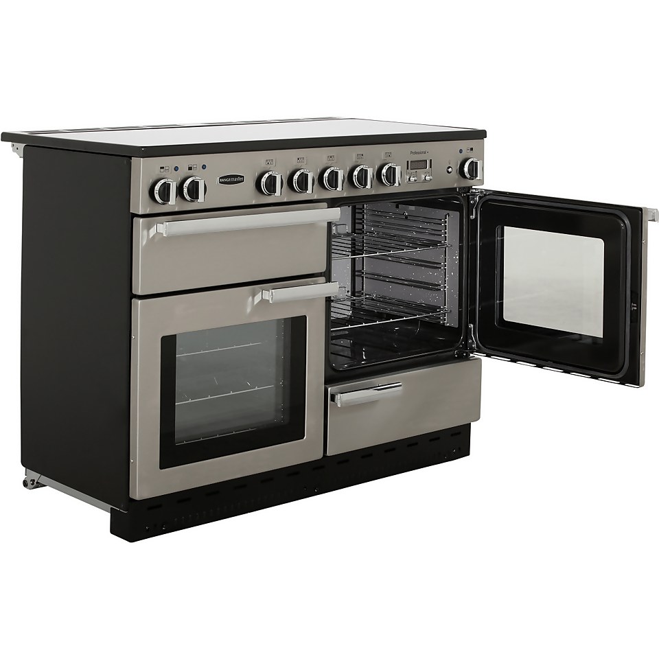 Rangemaster PROP110EISS/C_SS Range Cooker with Induction Hob - Stainless Steel