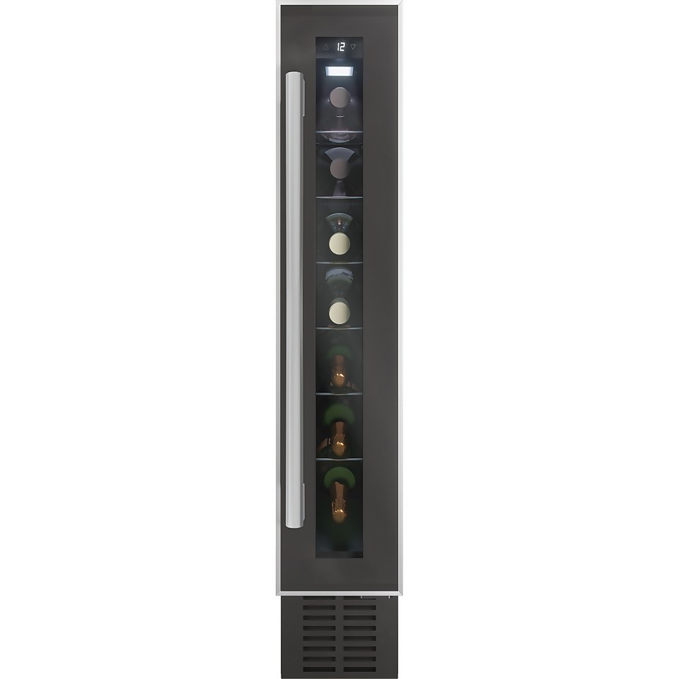 Baumatic BWC155SS/3 Built In Wine cooler Black Homebase