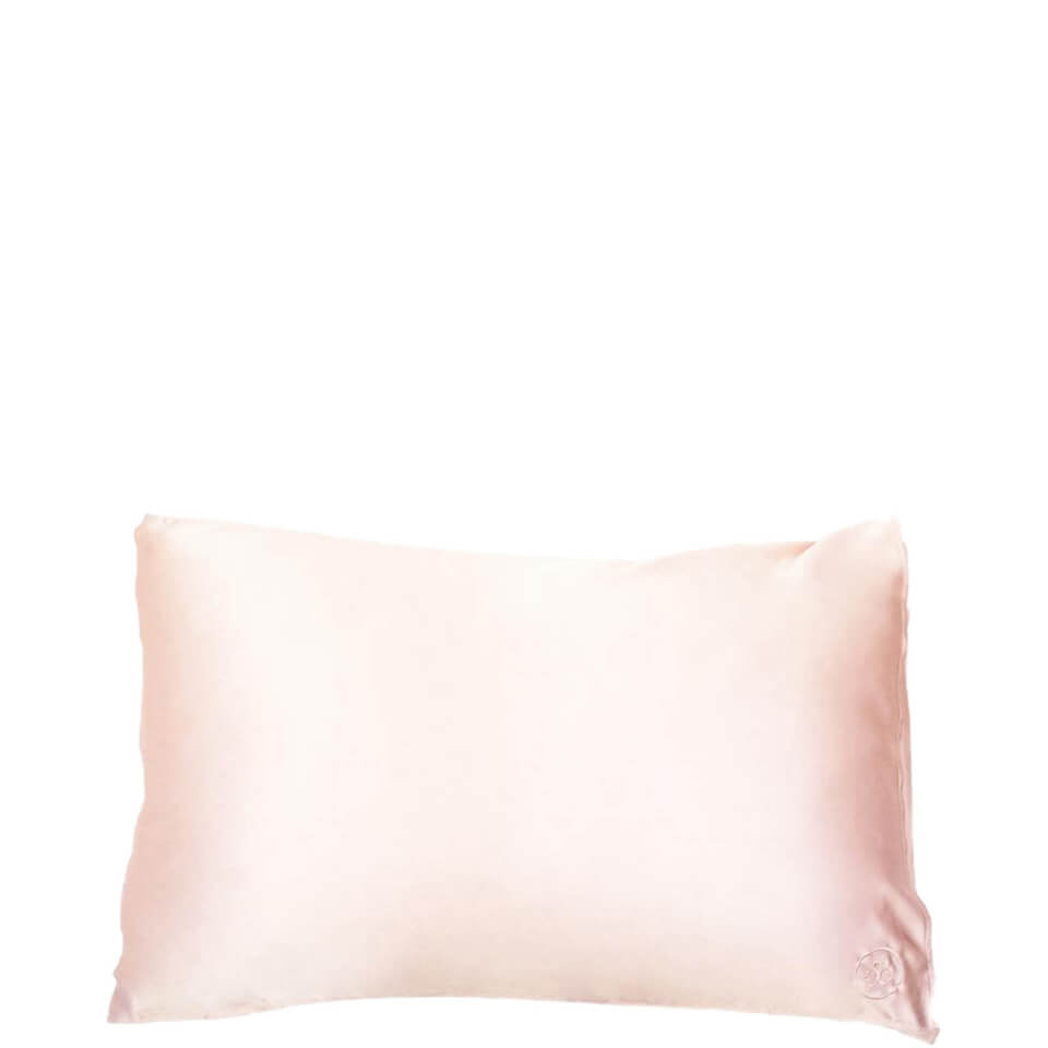 The Goodnight Co. Silk Sleep Mask and Queen Size Pillowcase - Pink