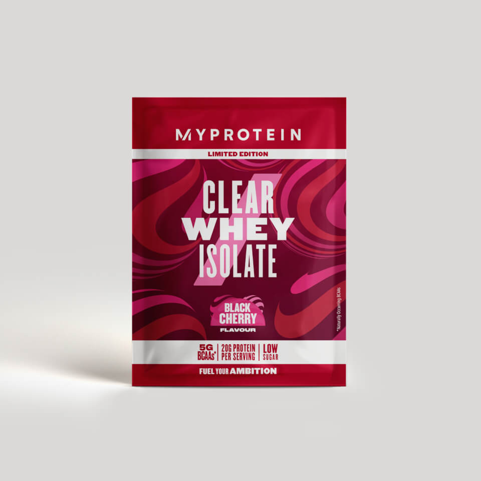 Clear Whey Isolate – Black Cherry (Sample) - 1servings - Impact Week Black Cherry