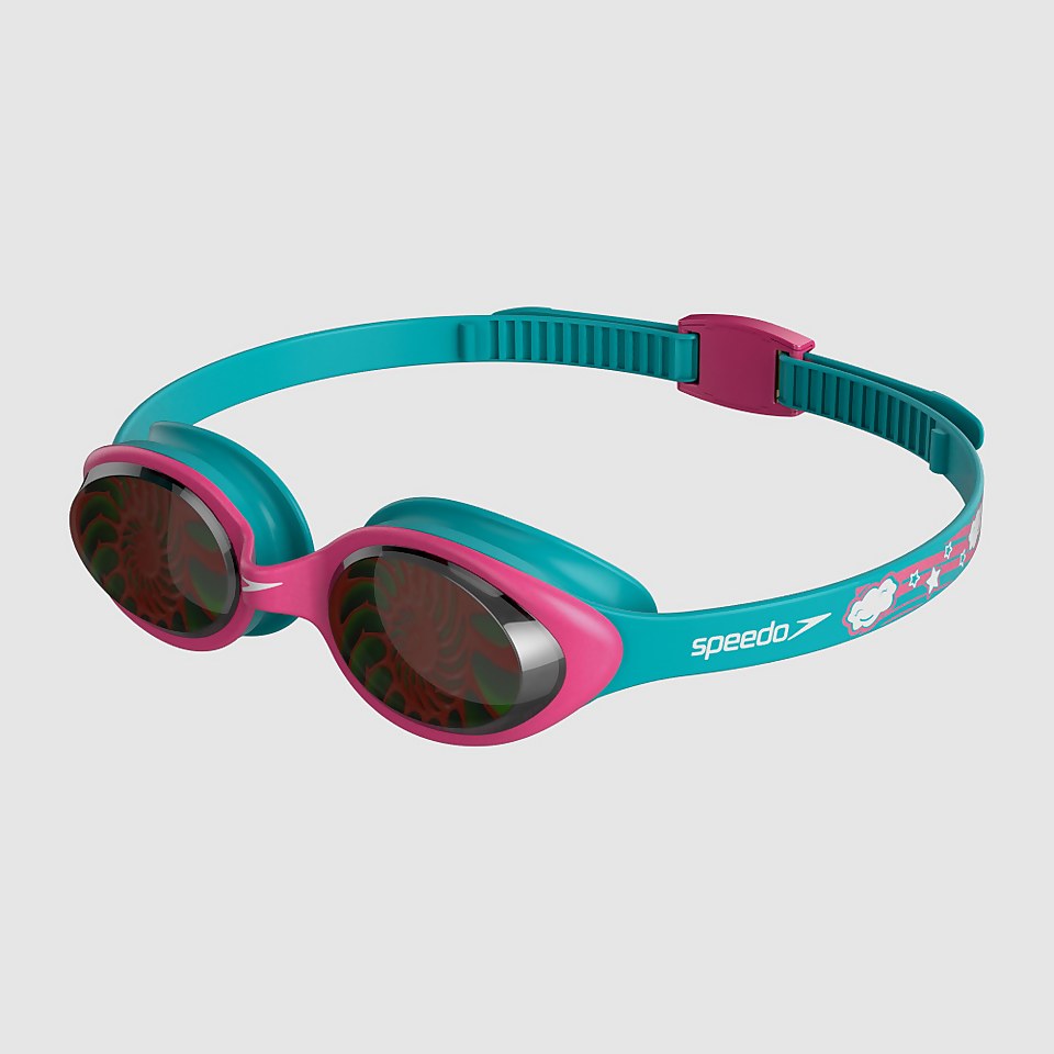 Junior Illusion Schwimmbrille Blau/Pink