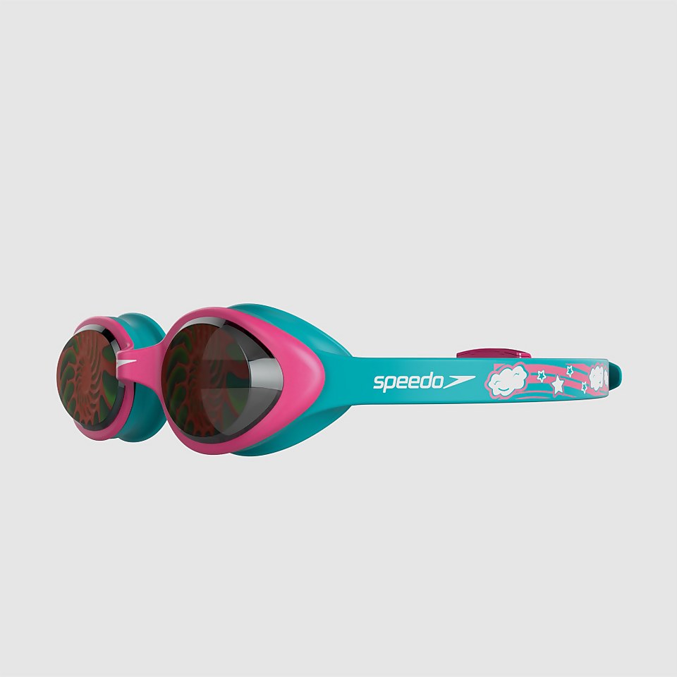 Junior Illusion Schwimmbrille Blau/Pink