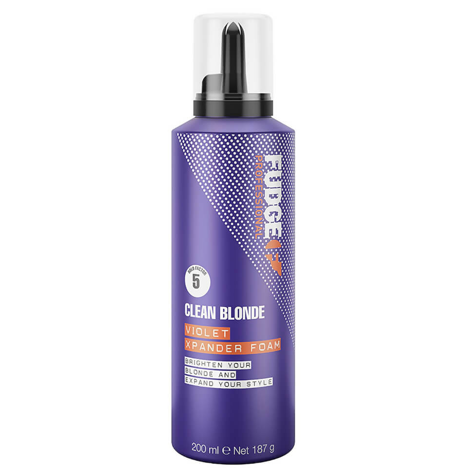 Fudge Professional Violet Shampoo, Conditioner and Xpander Foam Bundle