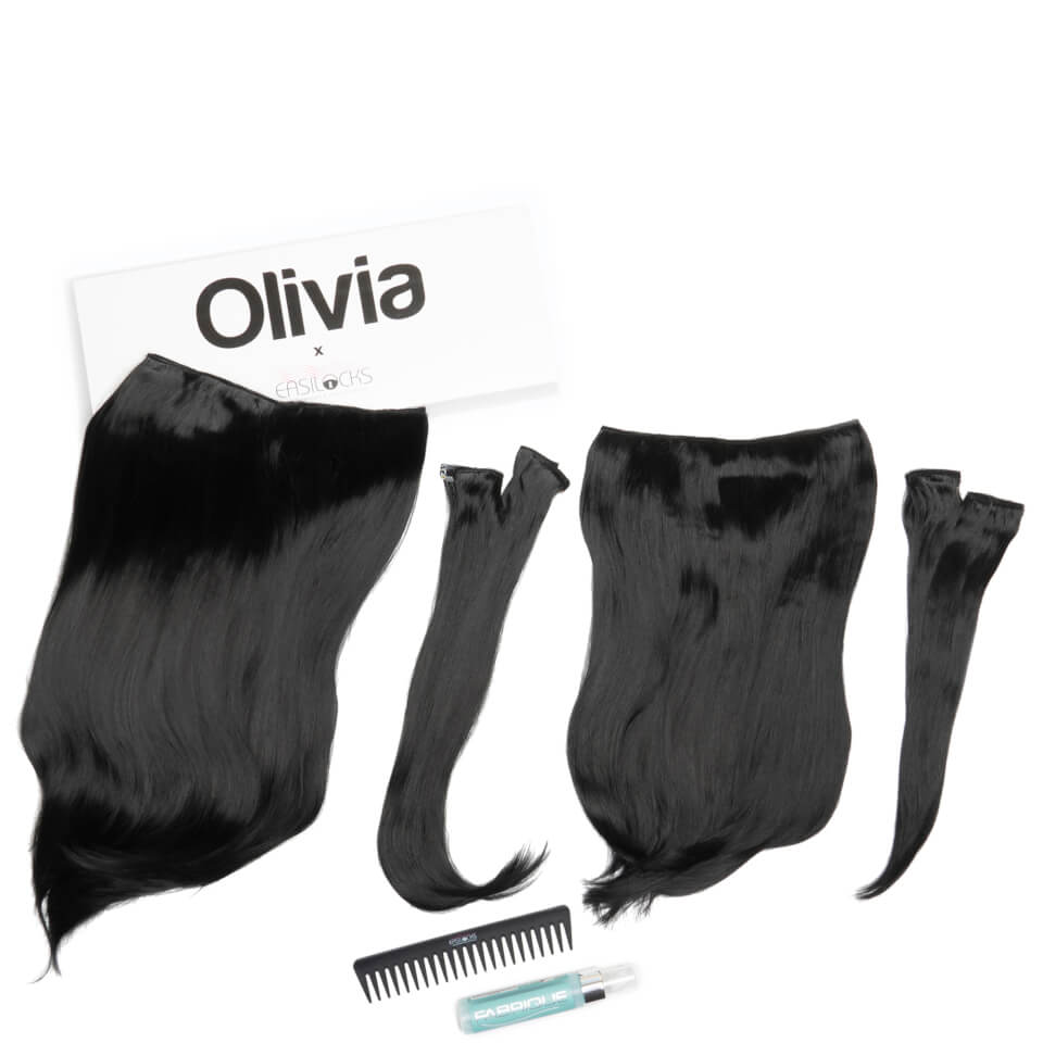 Olivia X Easilocks Straight Collection - Ebony