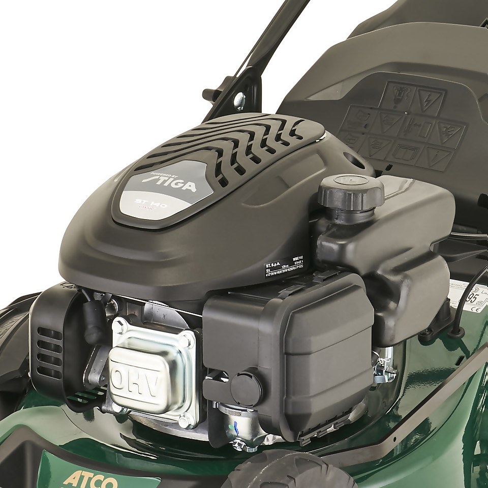 Atco 139cc Quattro 16S Petrol Lawn Mower - 41cm