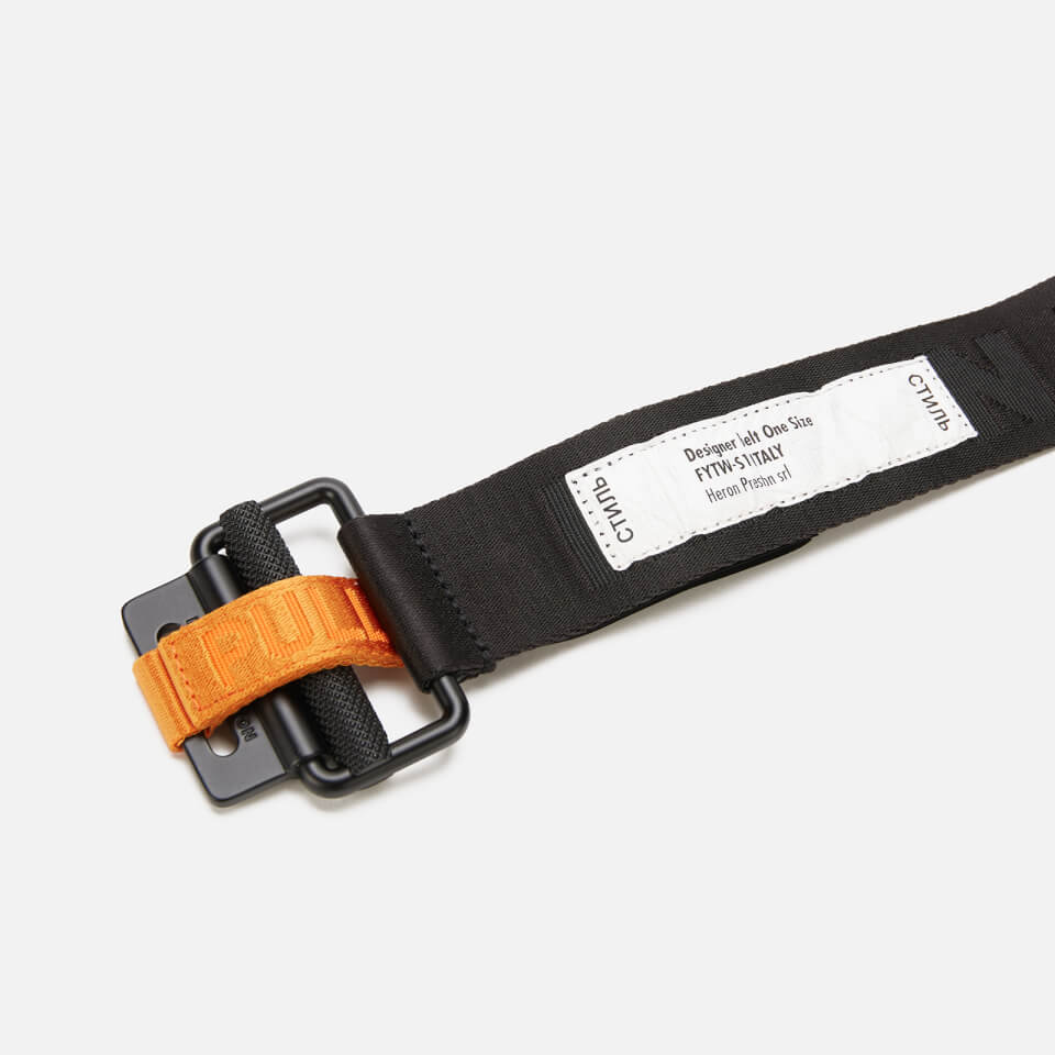 Heron Preston Women's Hp Tape Belt Classic Buckle - Black