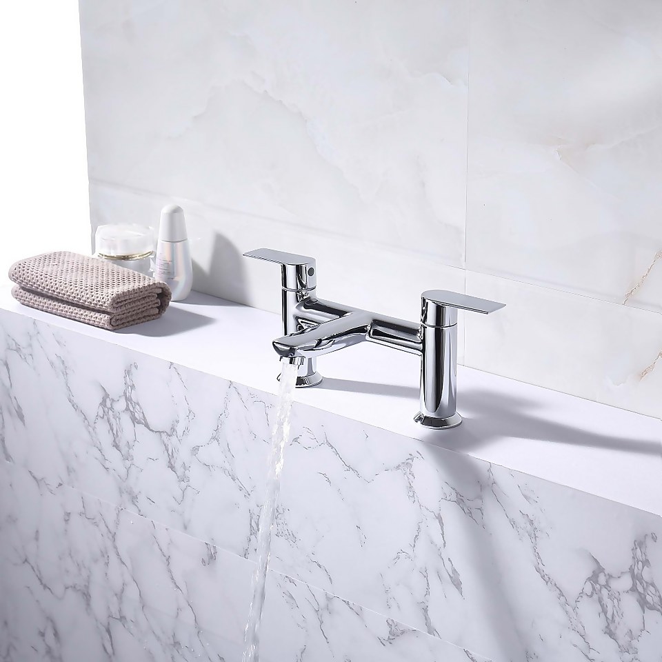 Amwell Bath Filler Chrome Tap