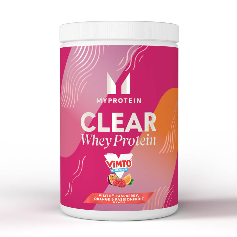 Clear Whey Protein – Vimto® - 20servings - Vimto - Raspberry, Orange and Passionfruit