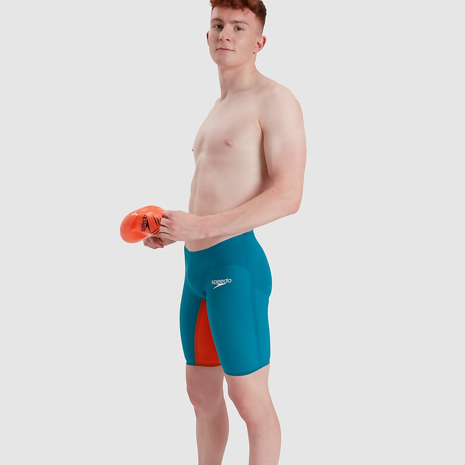 Men's Fastskin LZR Valor Jammer Blue/Orange