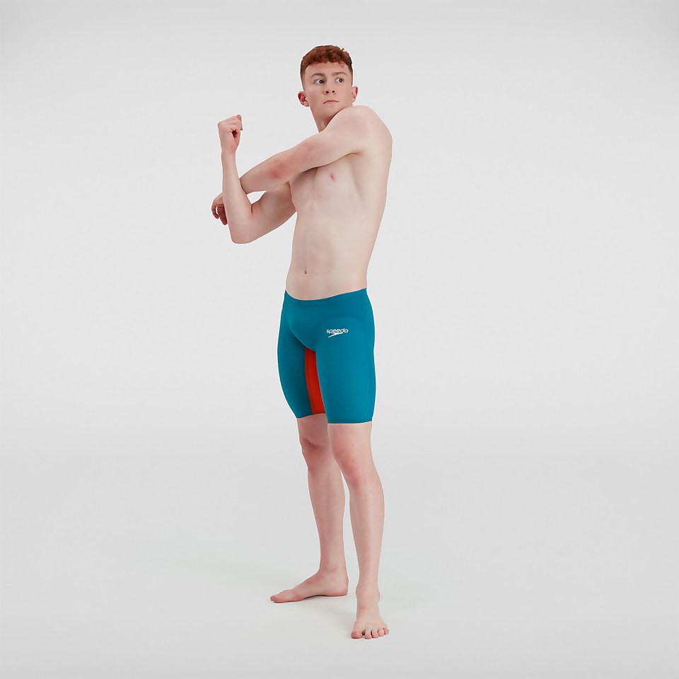 Men's Fastskin LZR Valor Jammer Blue/Orange