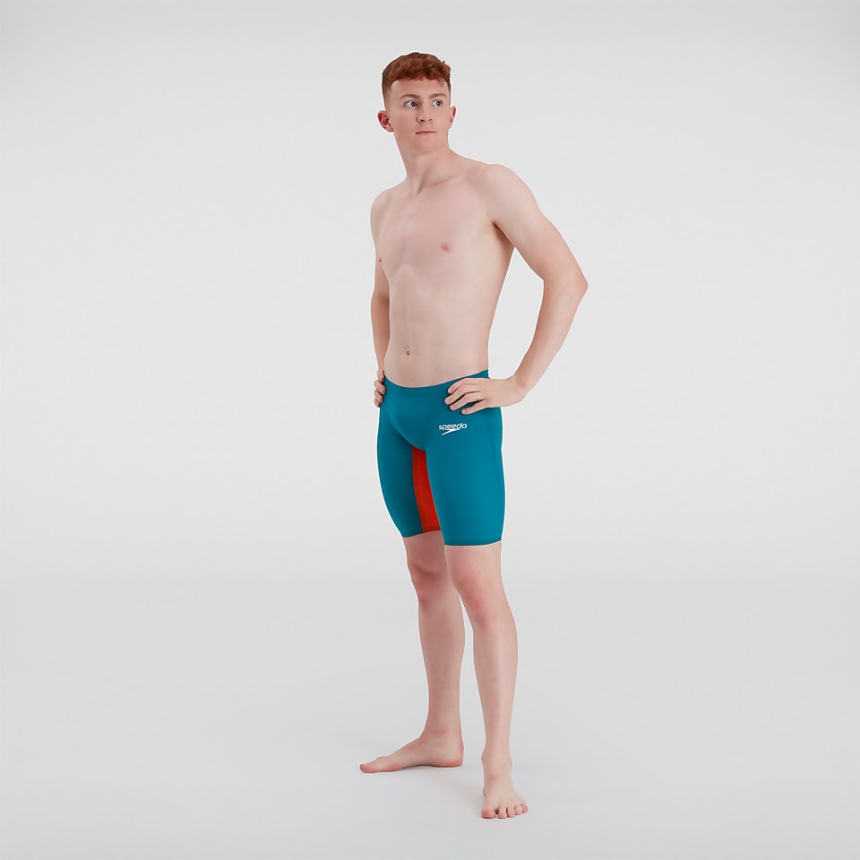 Men's Fastskin LZR Valor Jammer Blue/Orange