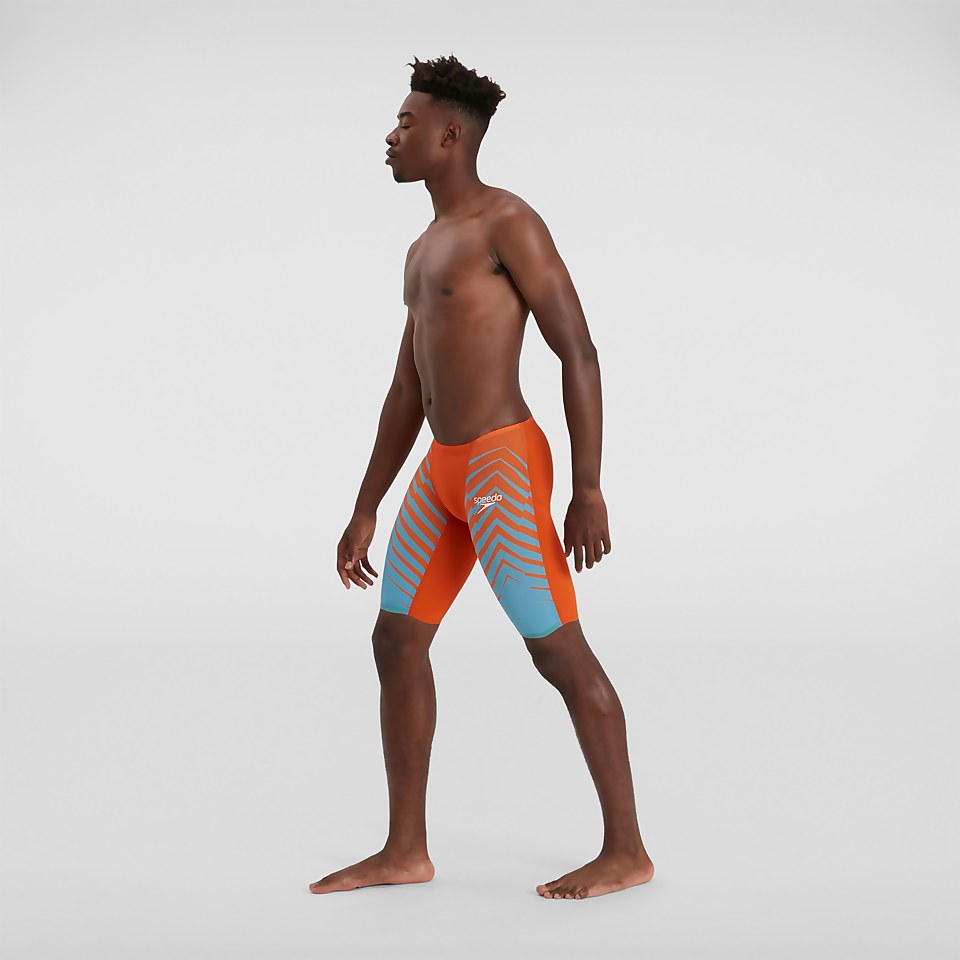 Men's Fastskin LZR Valor Jammer Orange/Blue