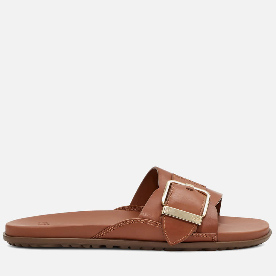 Ugg buckle sales slide sandals