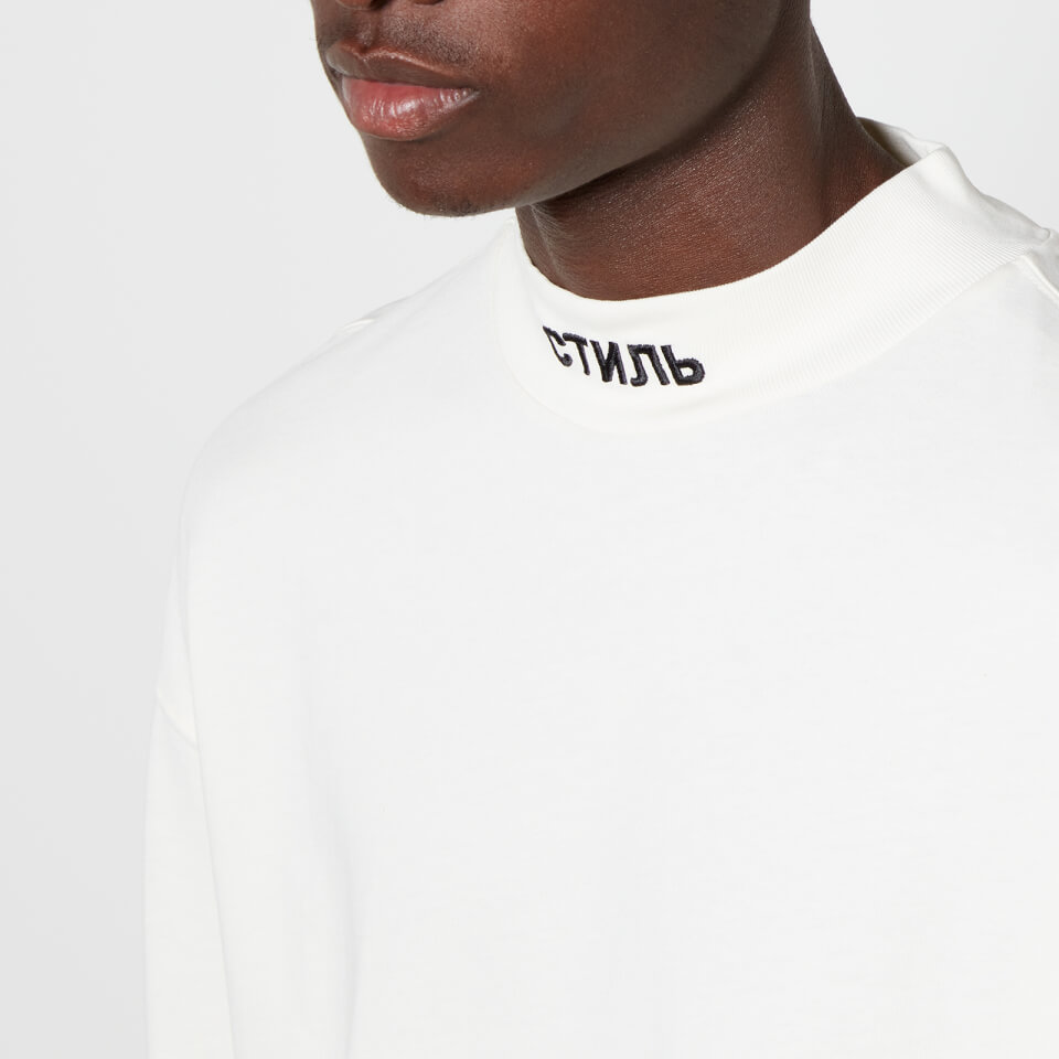 Heron preston mock neck long sleeve hotsell