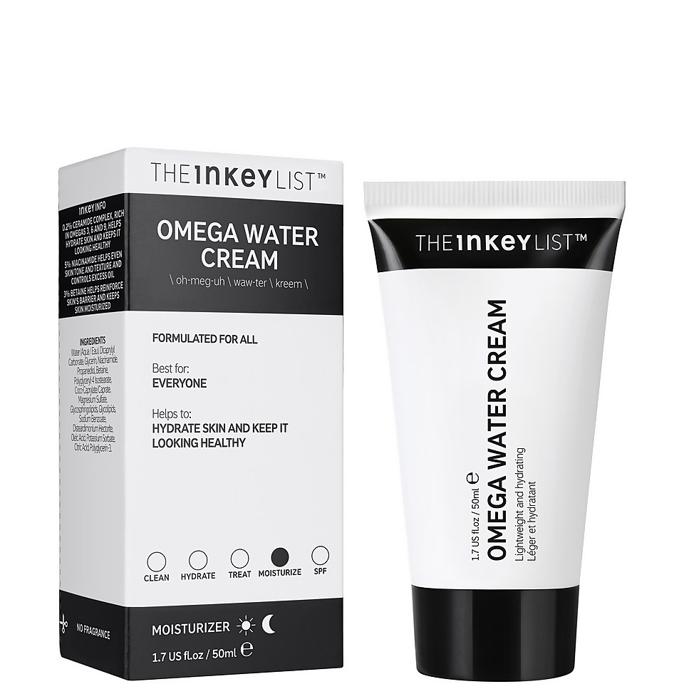 The INKEY List Omega Water Cream Moisturizer 50ml