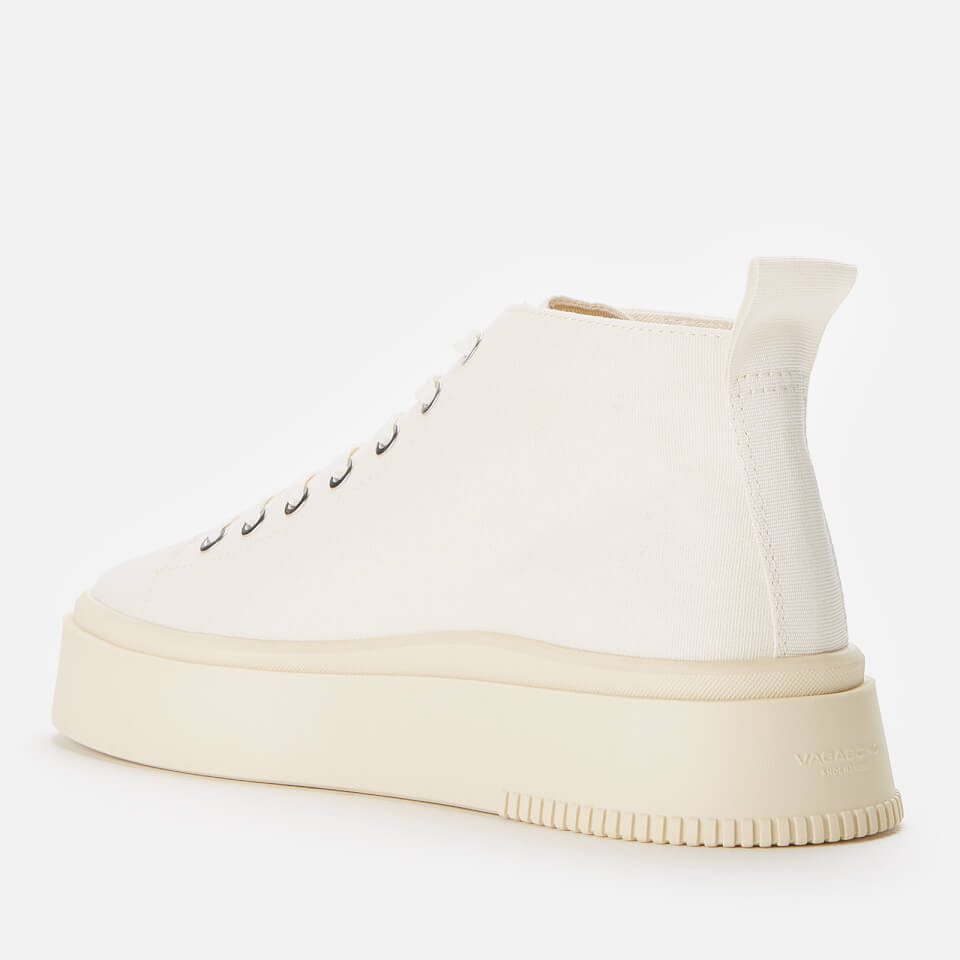 Vagabond Women's Stacy Hi-Top Trainers - Cream White