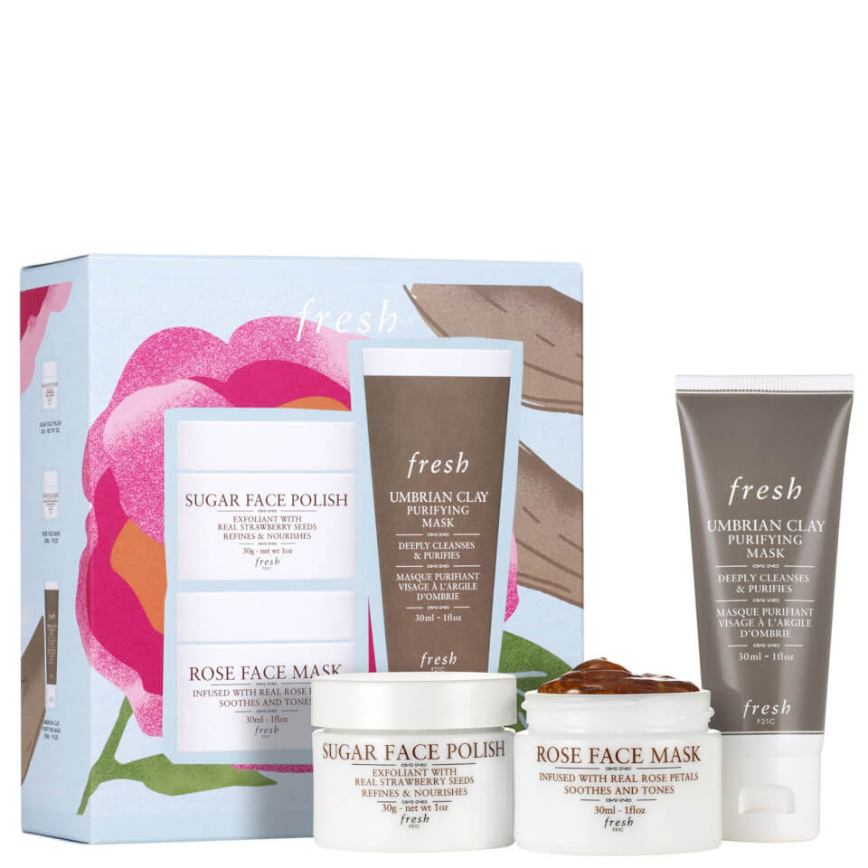 Fresh Smooth and Soften Face Mask Gift Set (Worth £65.00)