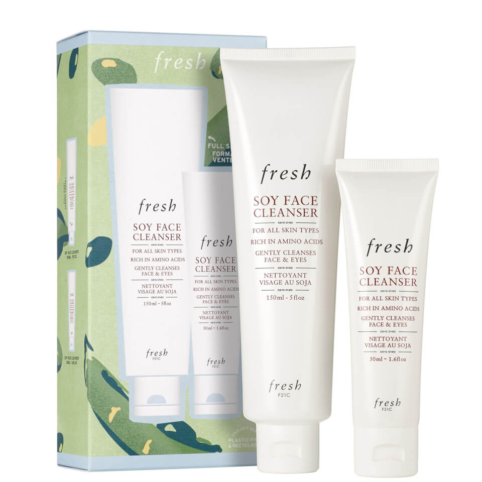Fresh Soy Face Cleanser Duo Gift Set (Worth £43.00)