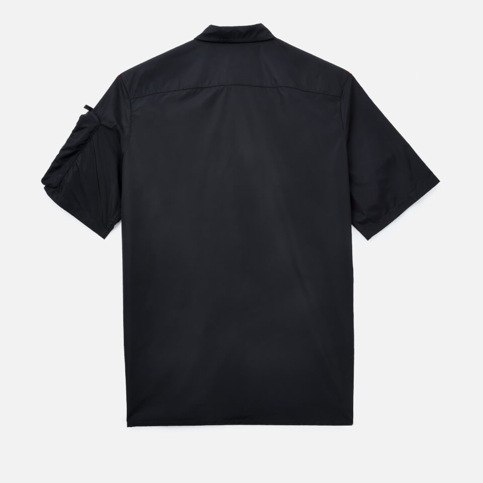AMBUSH ロコハッチクルネックTシャツ BMAA050S22JER001 0184 AMBUSH チェーン ネックレス Tシャツ | ブラック | FARFETCH JP