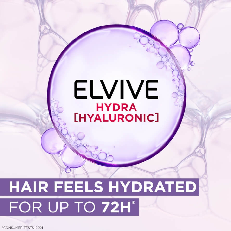 L'Oreal Elvive Hydra Hyaluronic Acid Shampoo - 500ml