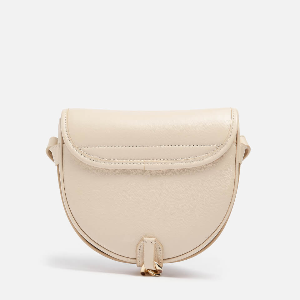 See By Chloé Women's Small Mara Saddle Bag - Cement Beige