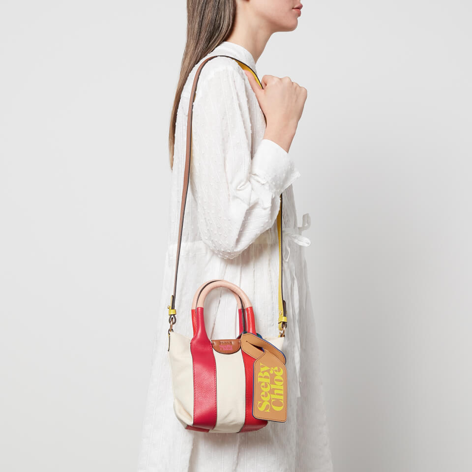 See By Chloé Women's Laetizia Mini Tote Bag - Cherry Pink