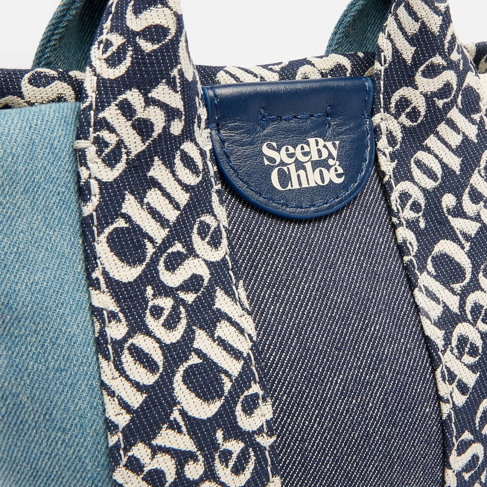 See By Chloé Women's Laetizia Mini Tote Bag - Royal Navy
