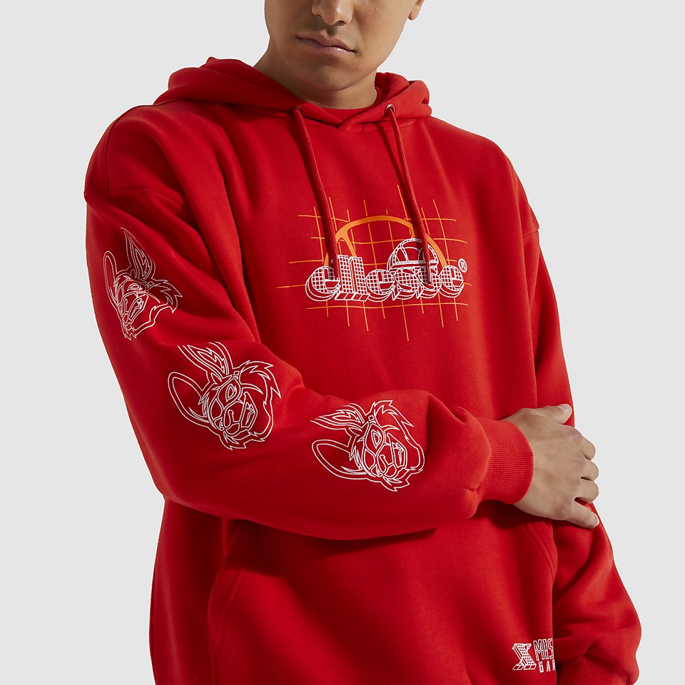 Men's ellesse x Misfits Supersonic Hoody Red