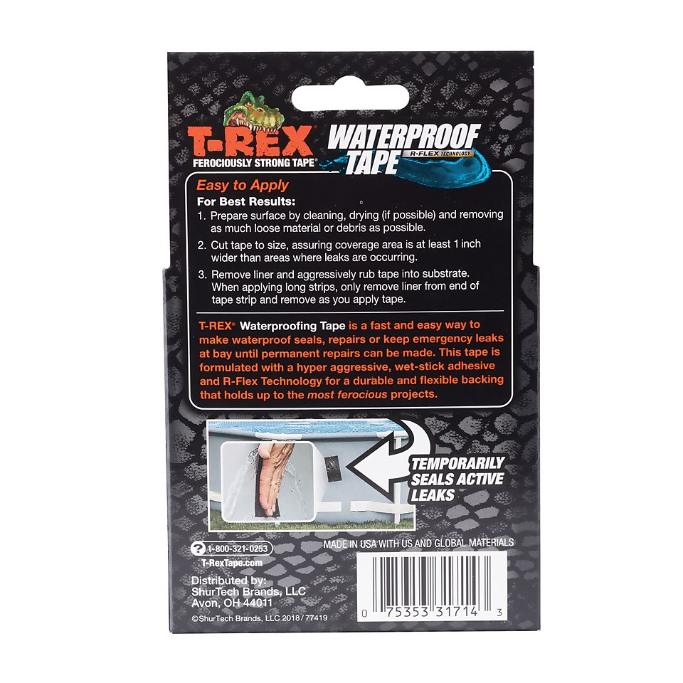T-Rex Waterproof Tape 45mm x 1.52m