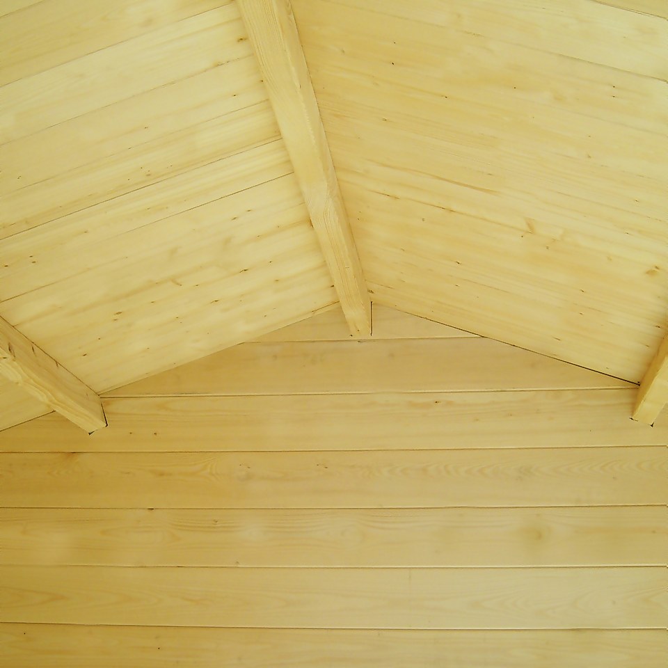 Shire 9 x 9ft Maulden Log Cabin - Including Installation