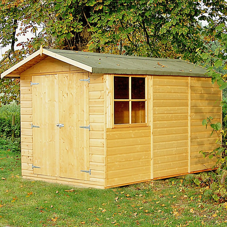 Shire 7 x 10ft Guernsey Double Door Garden Shed