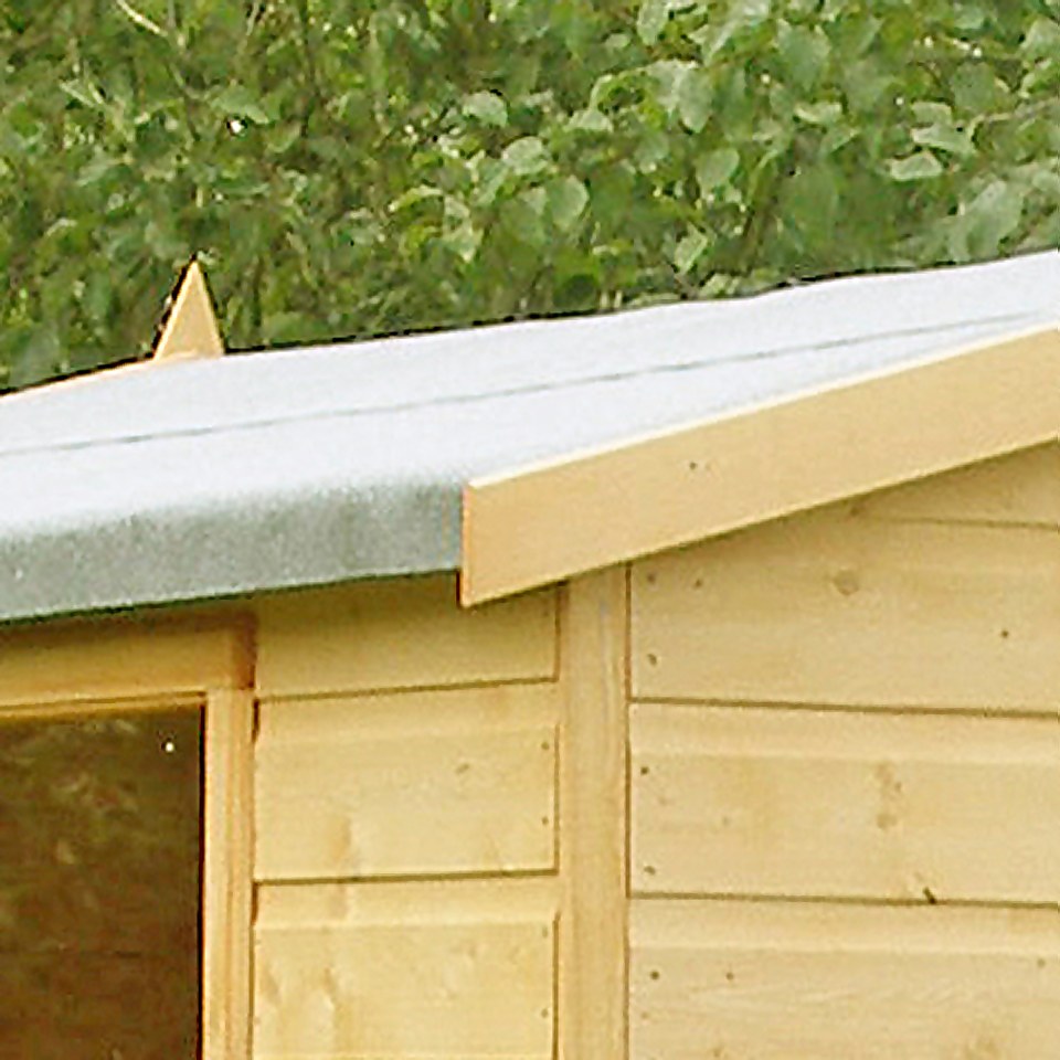 Shire 4 x 6ft Lewis Garden Shed - Including Installation