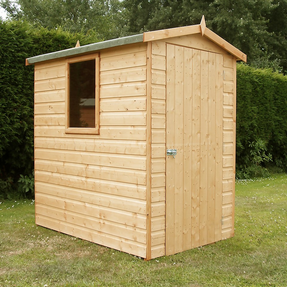 Shire 6 x 4ft Lewis Garden Shed - Including Installation