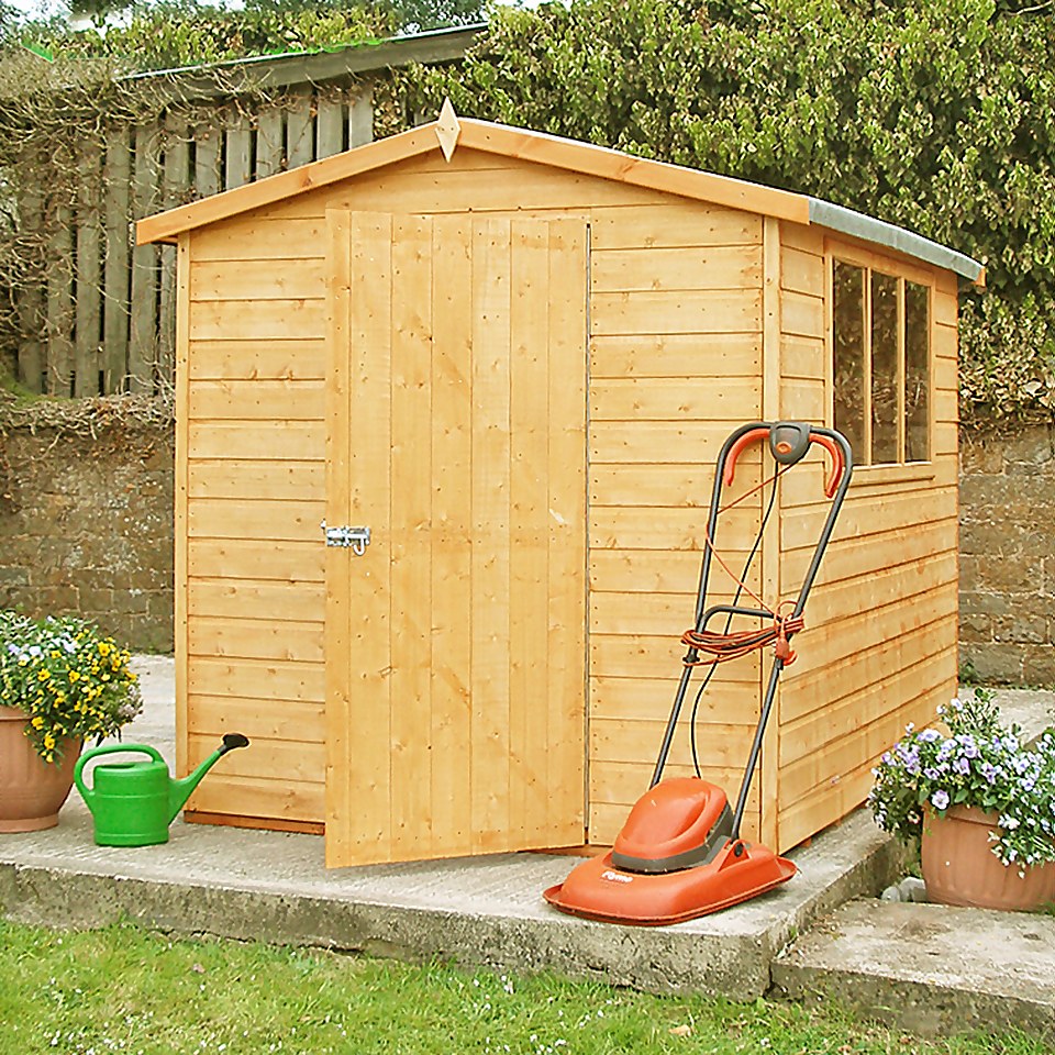 Shire 8 x 6ft Lewis Garden Shed - Includes Installation
