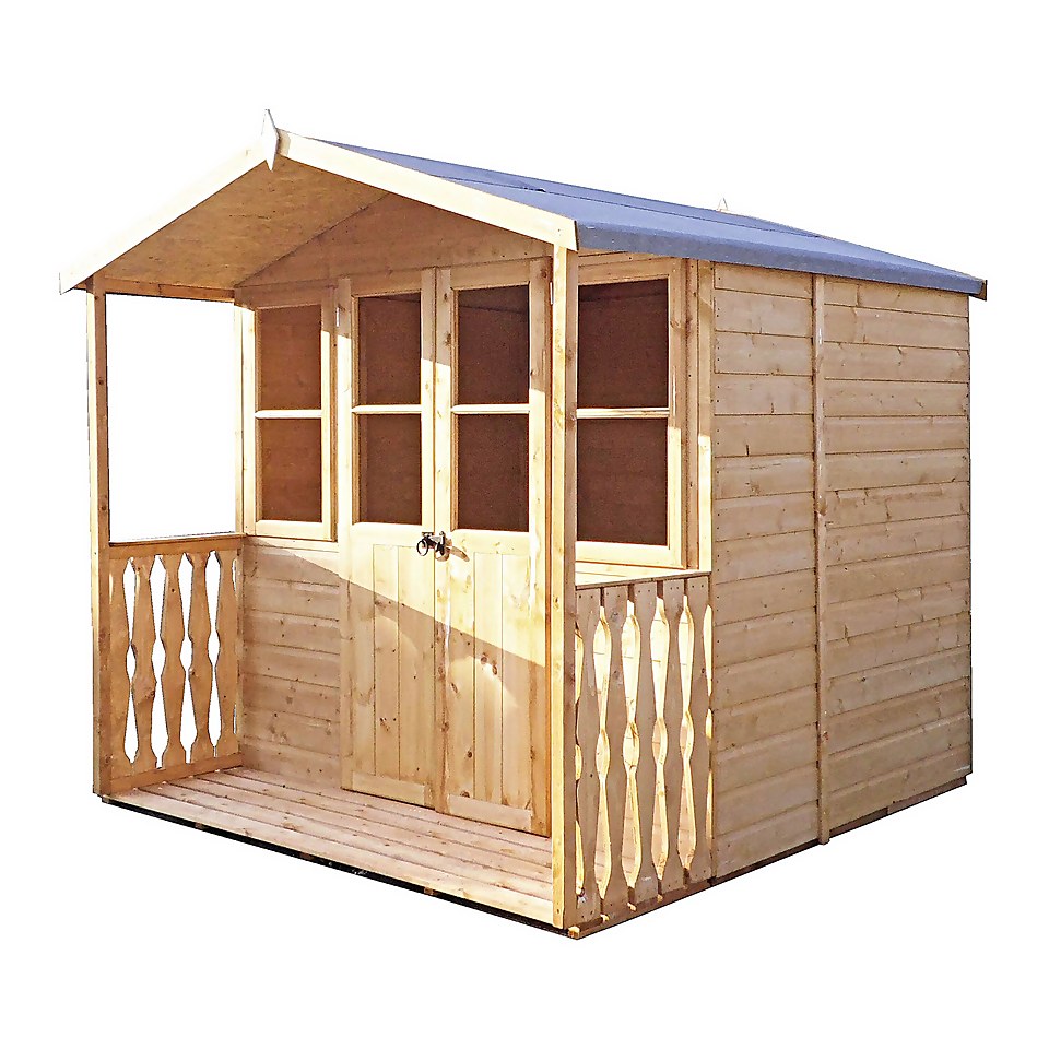 Shire 7 x 7ft Houghton Summerhouse - Including Installation