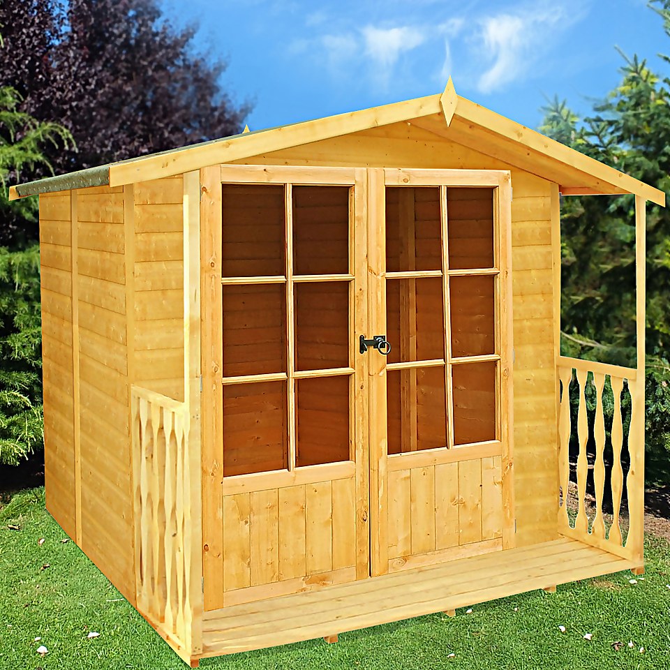 Shire 7xft7 Alnwick Summerhouse - Including Installation