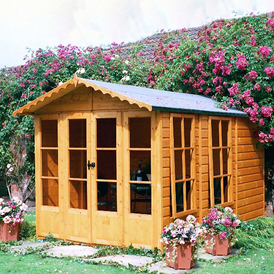 Shire 13 x 7ft Westminster Summerhouse - Including Installation