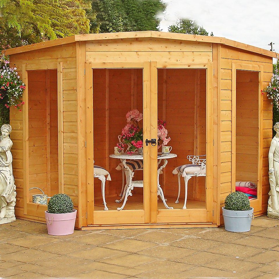 Shire 8 x 8ft Barclay Summerhouse - Including Installation